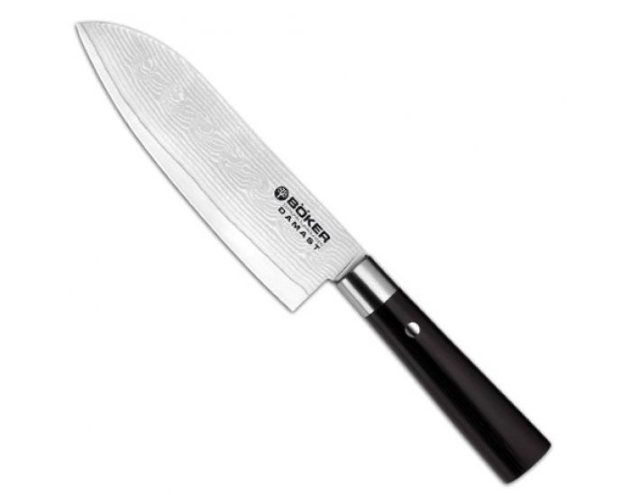 Нож кухонный поварской Сантоку, Boker