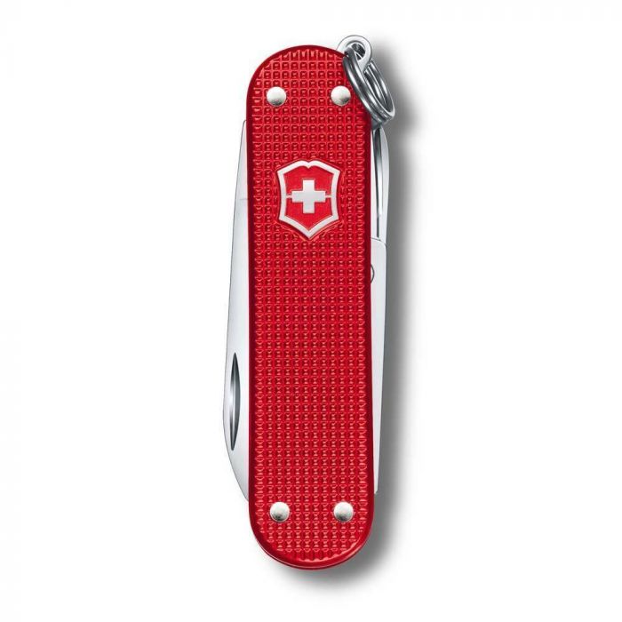 Нож перочинный Victorinox Classic Alox SD Colors, Sweet Berry (0.6221.201G) красный, 58 мм 7 функций
