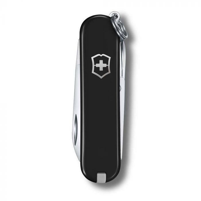 Нож Victorinox Classic SD Colors, Dark Illusion (0.6223.3G) чёрный, 7 функций 58мм
