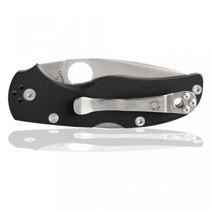 Складной нож Spyderco Native 5, сталь Crucible CPM® S30V™ рукоять G10, чёрный