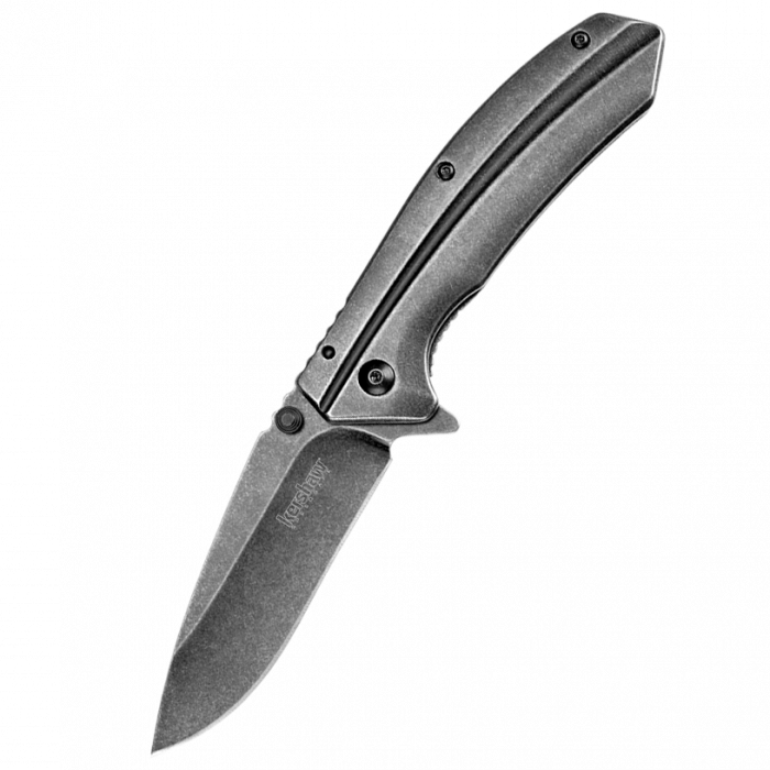 Складной полуавтоматический нож Kershaw Filter K1306BW, сталь 4Cr14, рукоять нержавеющая сталь 1