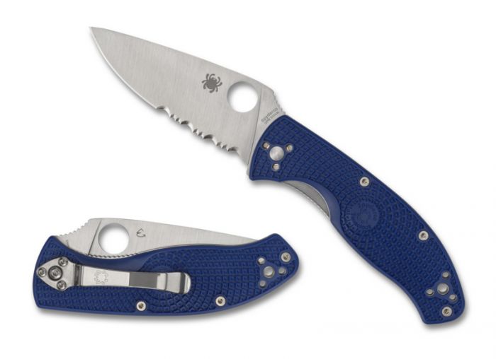 Складной нож Spyderco Tenacious Lightweight 122PSBL, сталь CPM S35VN, рукоять FRN