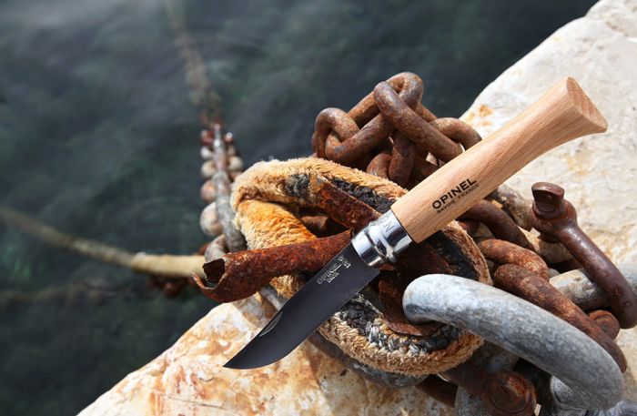 Нож складной Opinel №10 VRI Tradition Inox, сталь Sandvik™ 12С27, рукоять бук, 123100
